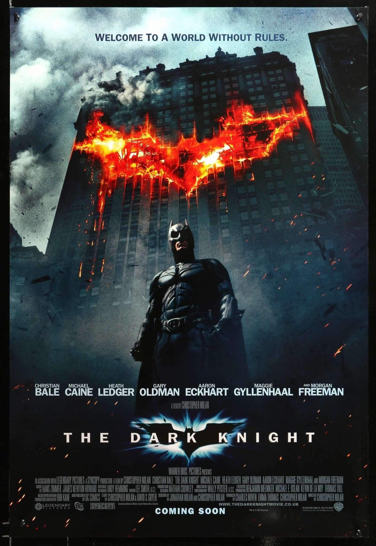 Dark Knight (2008) original movie poster for sale at Original Film Art - Vintage Movie Posters