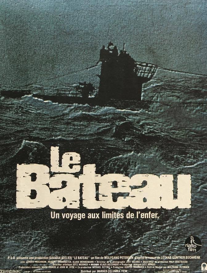 Das Boot (1981) Original French Movie Poster - Original Film Art - Vintage  Movie Posters