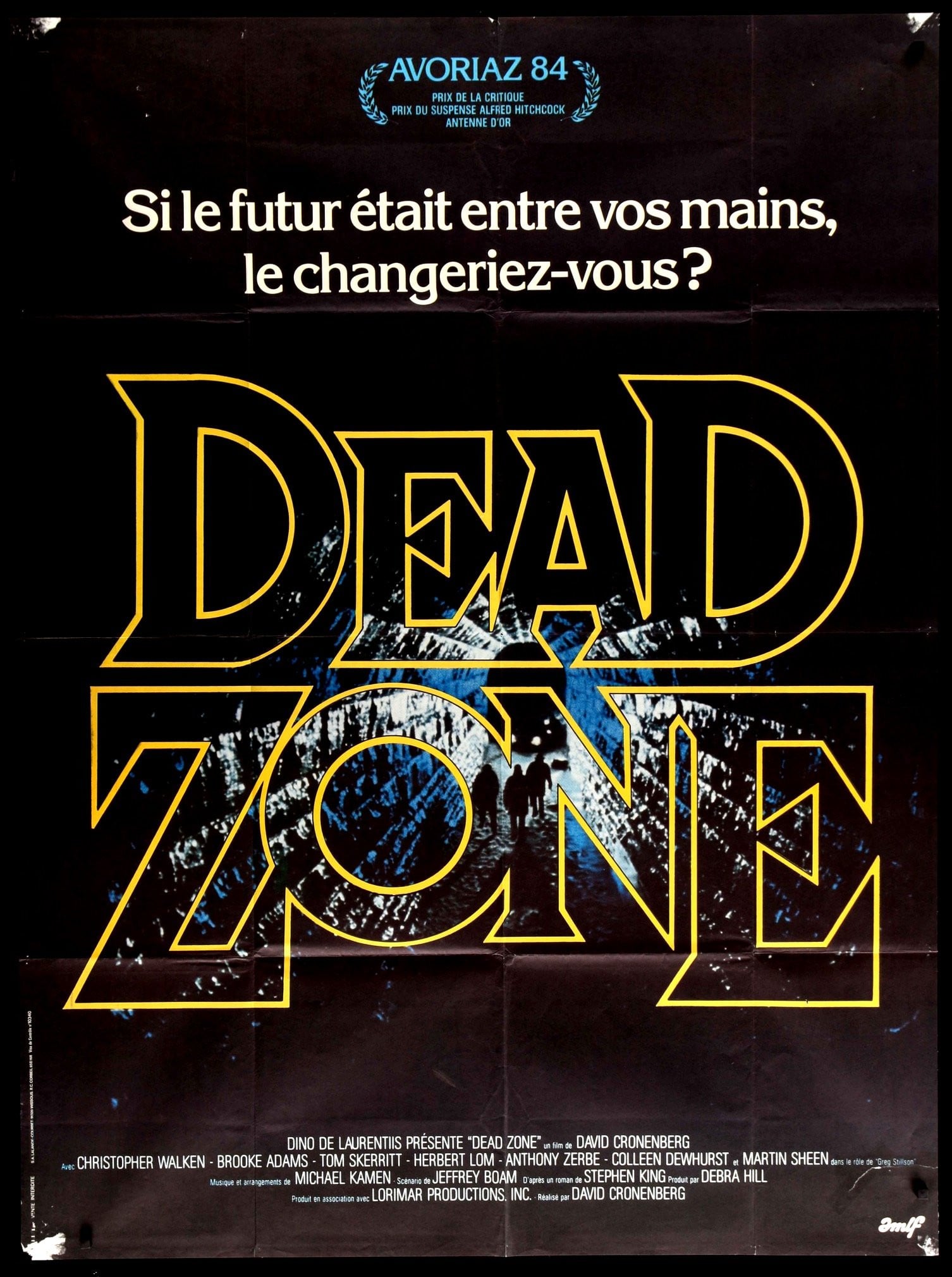 Dead Zone (1983) original movie poster for sale at Original Film Art - Vintage Movie Posters