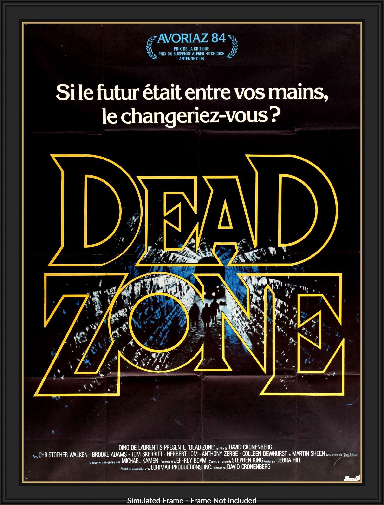 Dead Zone (1983) original movie poster for sale at Original Film Art - Vintage Movie Posters