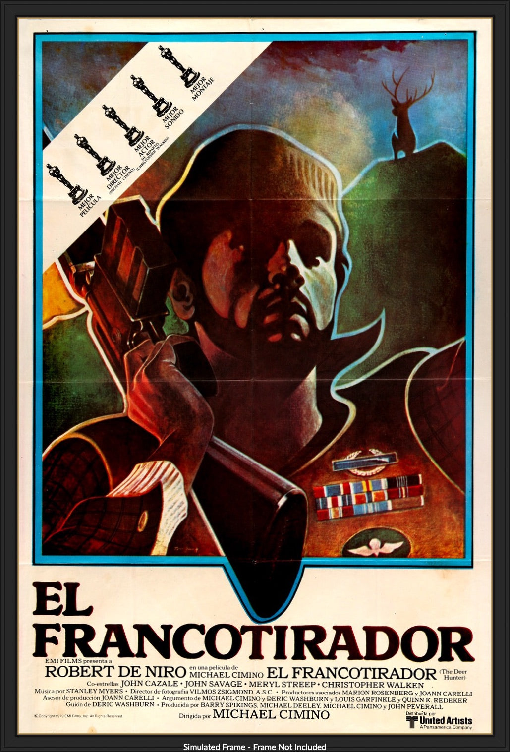 Deer Hunter (1978) original movie poster for sale at Original Film Art - Vintage Movie Posters