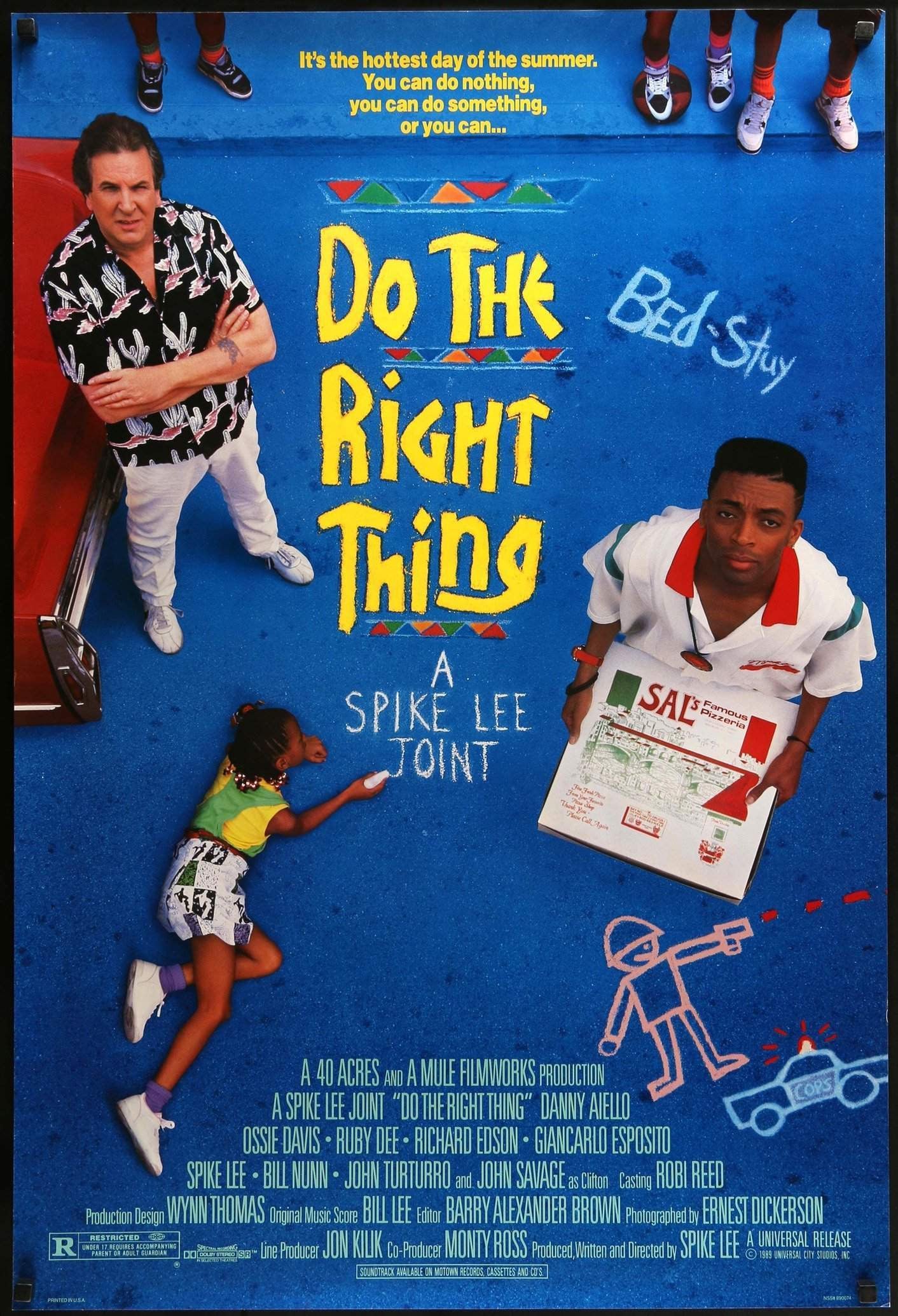 Do the Right Thing (1989) original movie poster for sale at Original Film Art - Vintage Movie Posters