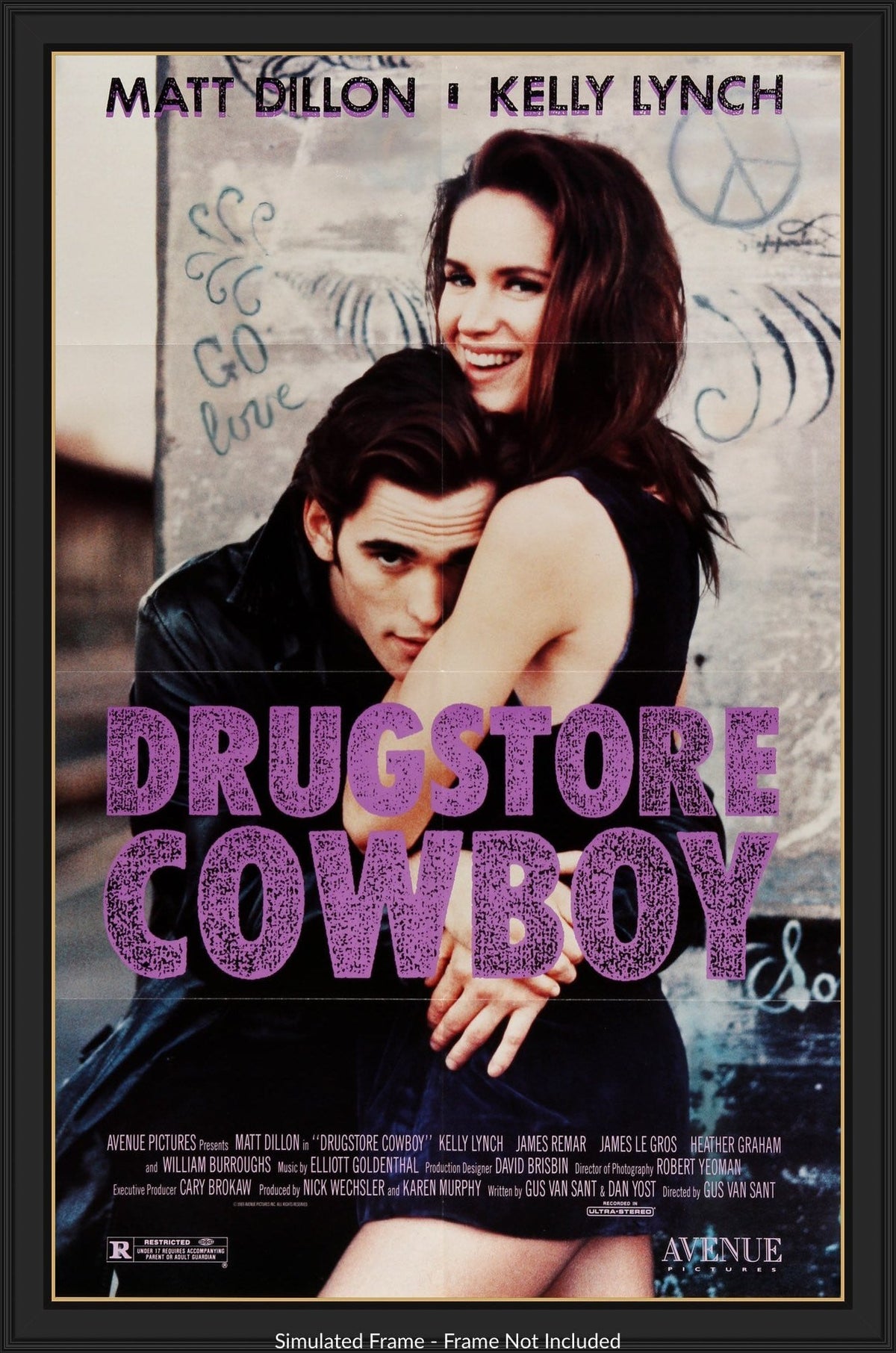 Drugstore Cowboy (1989) original movie poster for sale at Original Film Art - Vintage Movie Posters