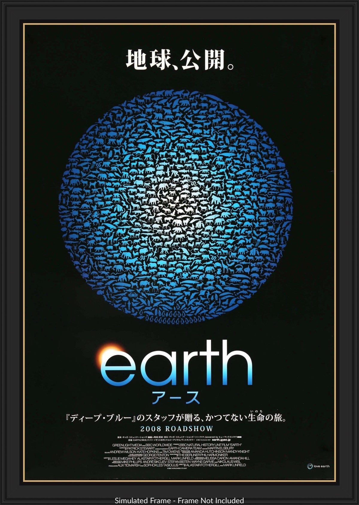 Earth (2007) original movie poster for sale at Original Film Art - Vintage Movie Posters