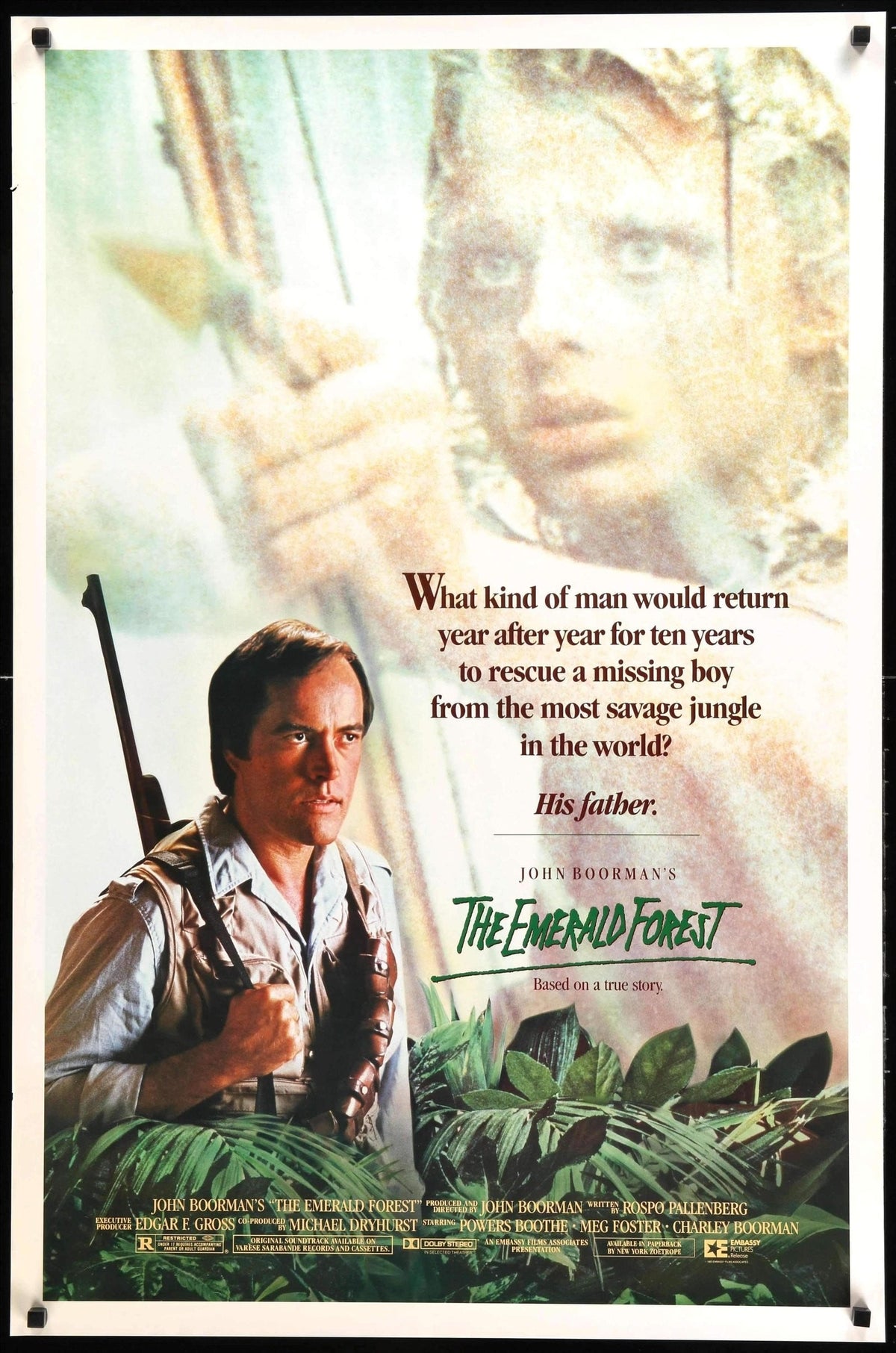 Emerald Forest (1985) original movie poster for sale at Original Film Art