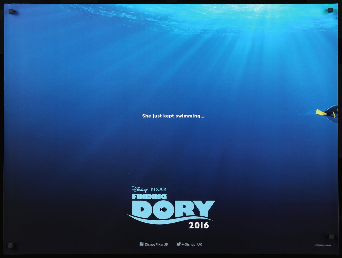 Finding Dory (2016) original movie poster for sale at Original Film Art - Vintage Movie Posters