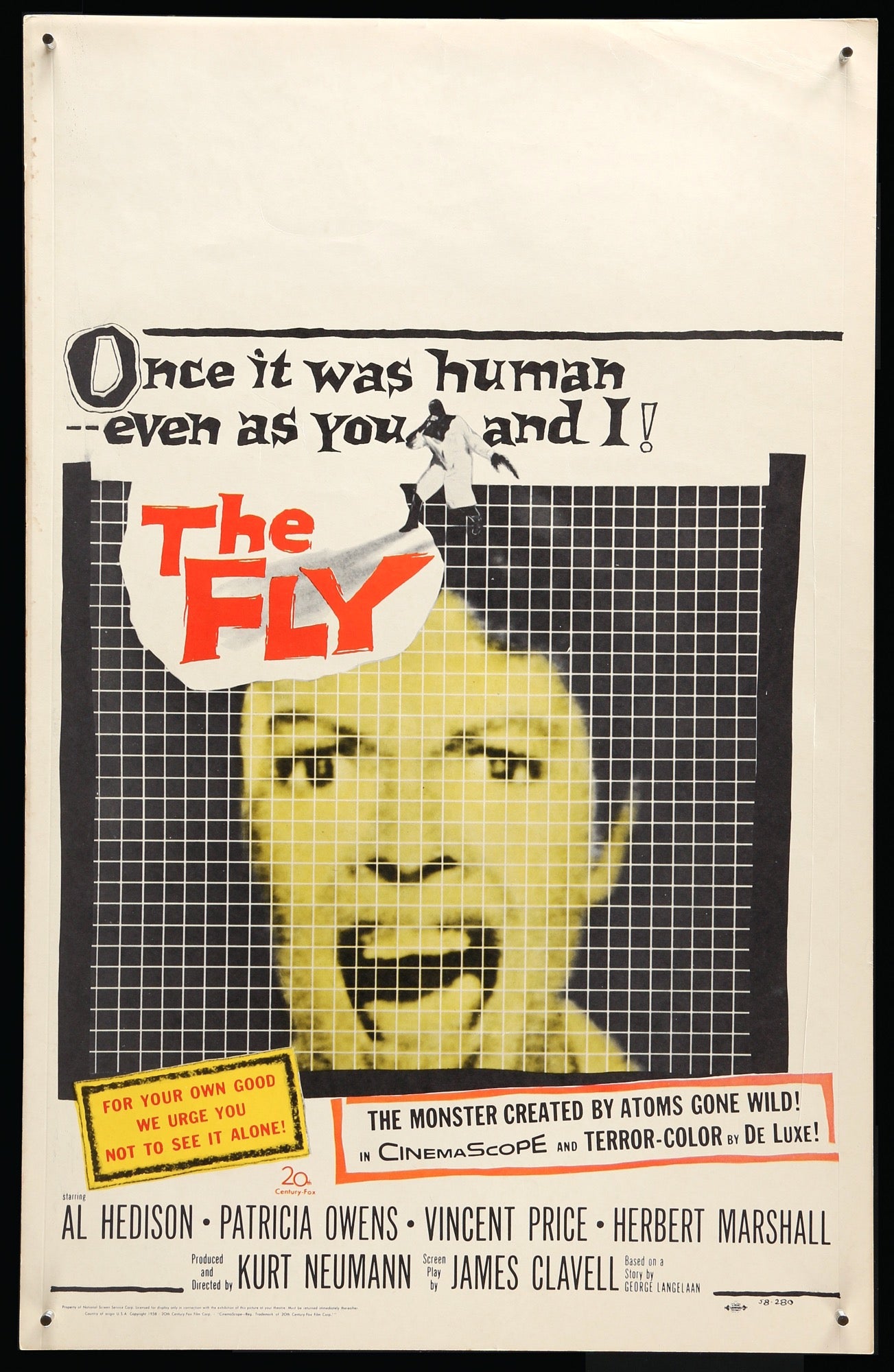 Fly (1958) original movie poster for sale at Original Film Art - Vintage Movie Posters