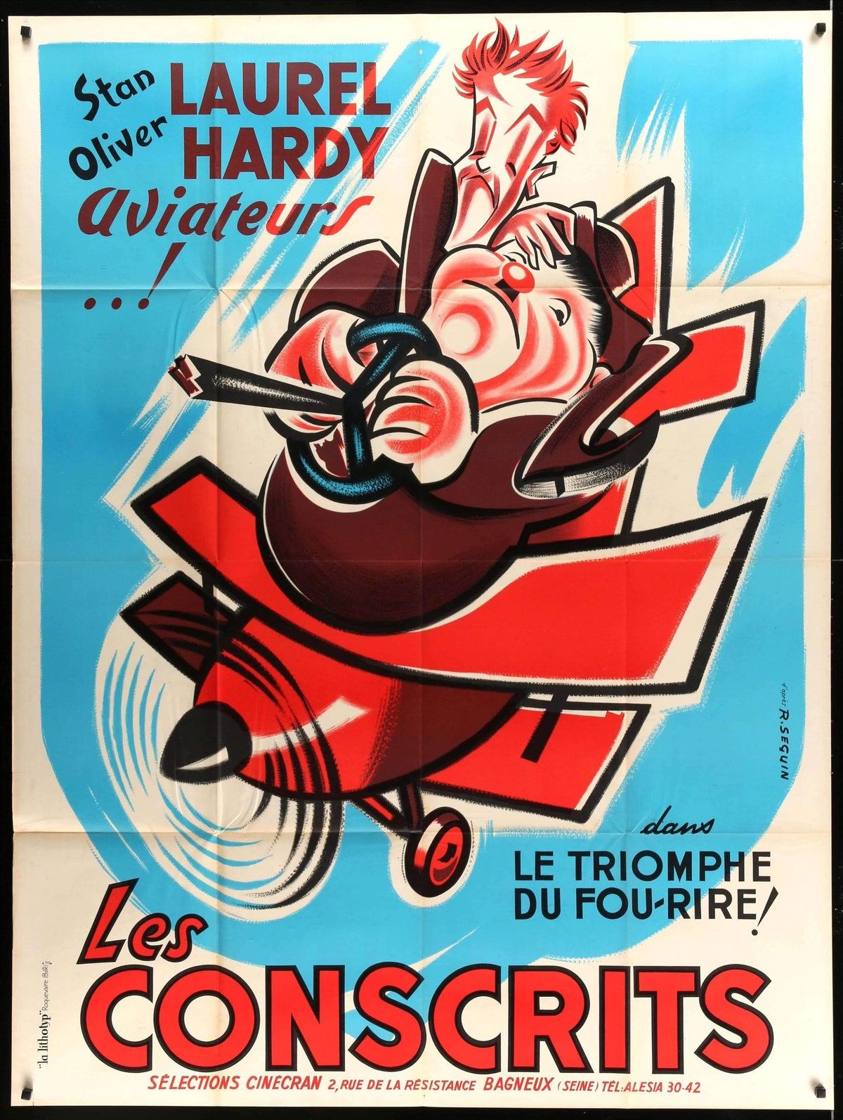 Flying Deuces (1939) original movie poster for sale at Original Film Art