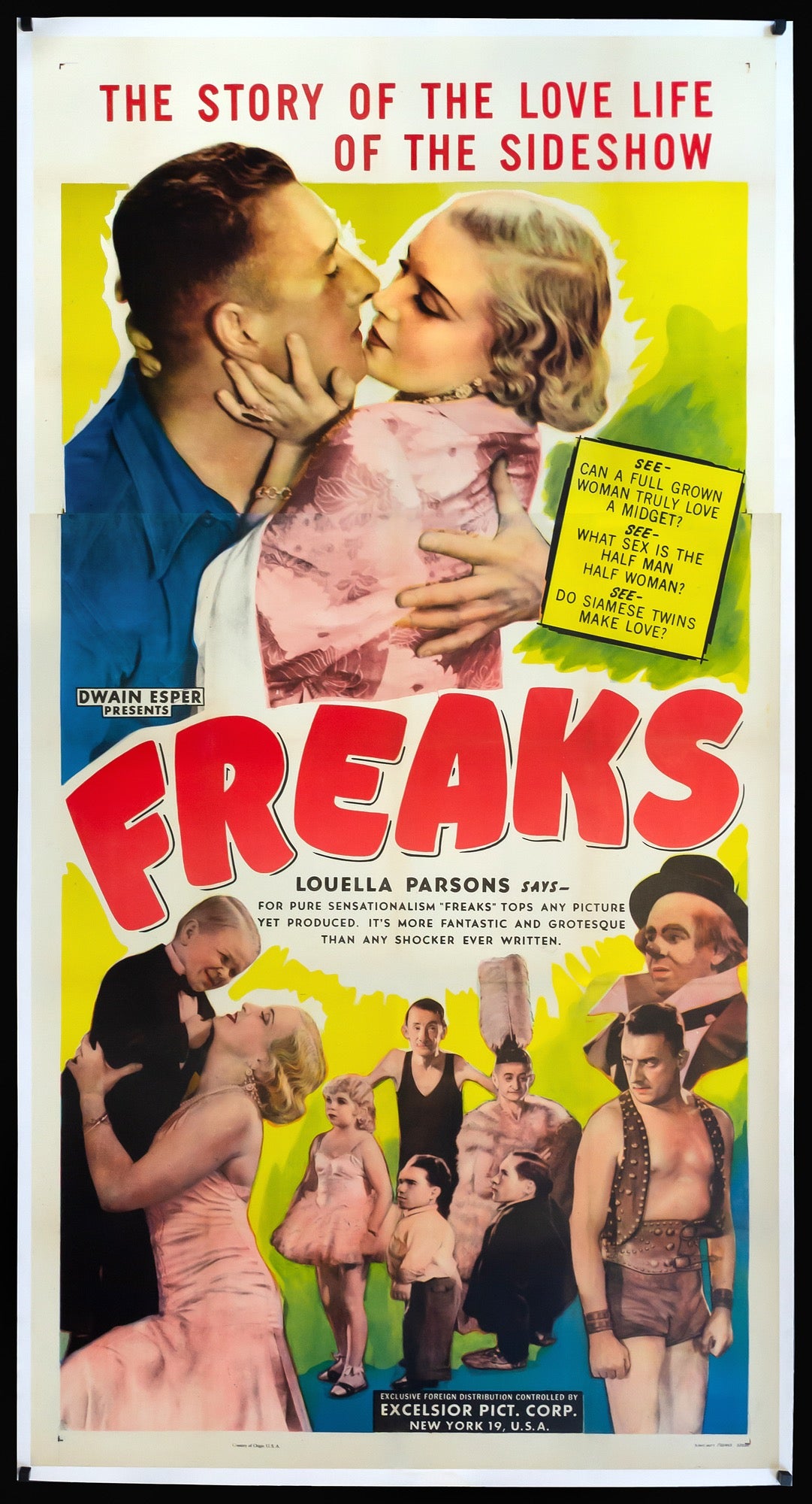 Freaks (1932) original movie poster for sale at Original Film Art - Vintage Movie Posters