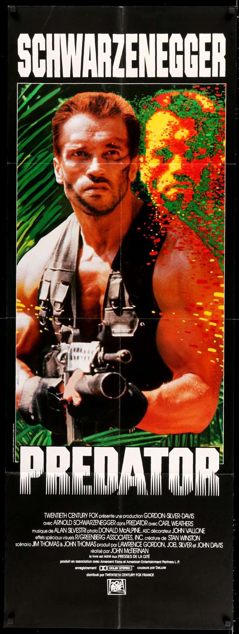 Predator (1987) original movie poster for sale at Original Film Art
