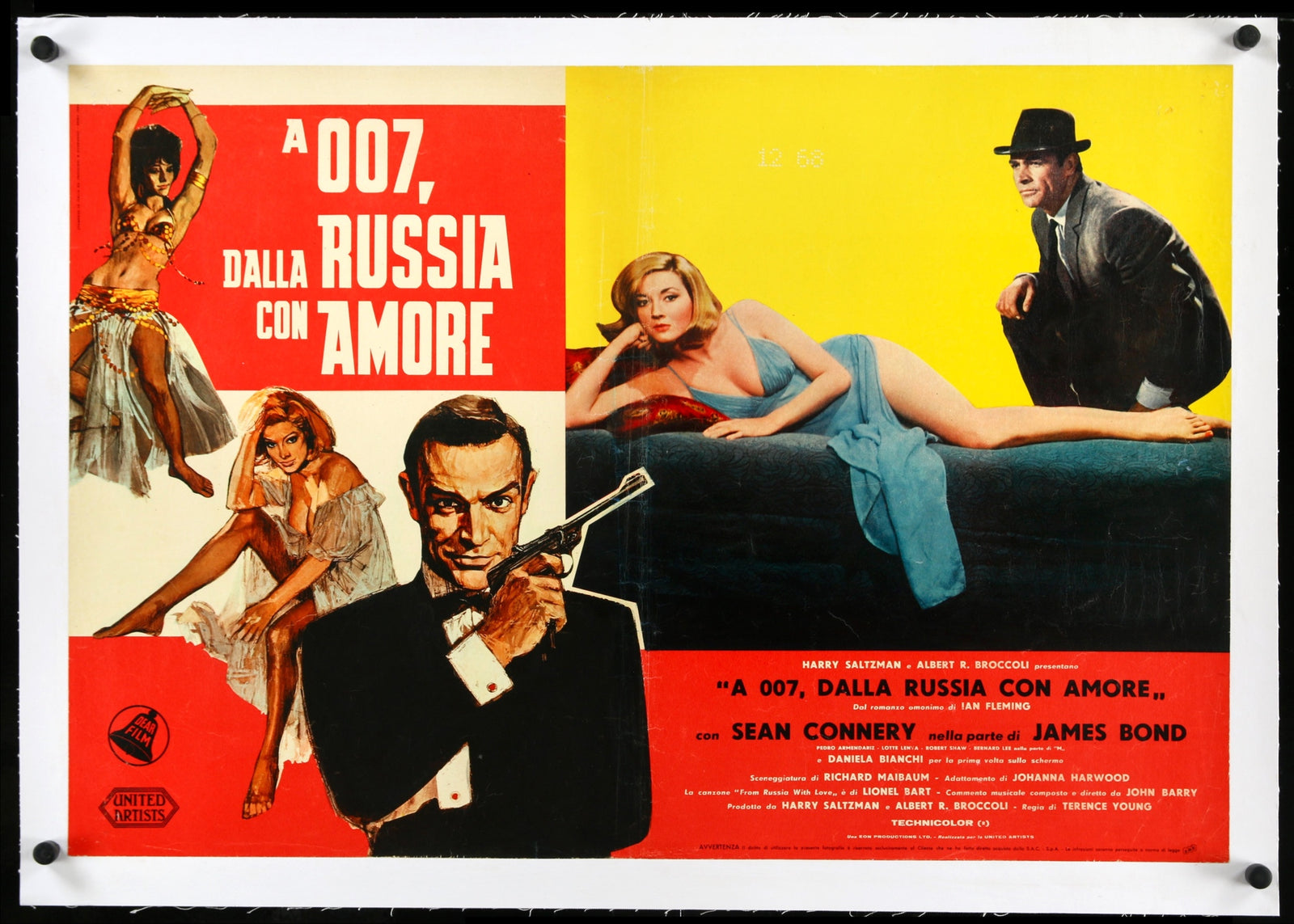 From Russia with Love (1963) original movie poster for sale at Original Film Art - Vintage Movie Posters