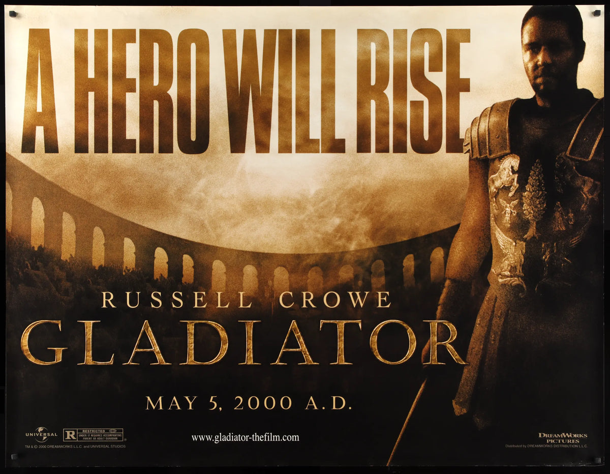 Gladiator (2000) original movie poster for sale at Original Film Art