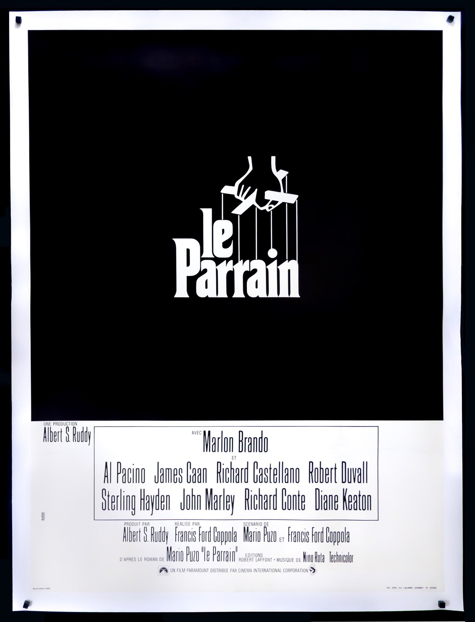 Godfather (1972) original movie poster for sale at Original Film Art - Vintage Movie Posters