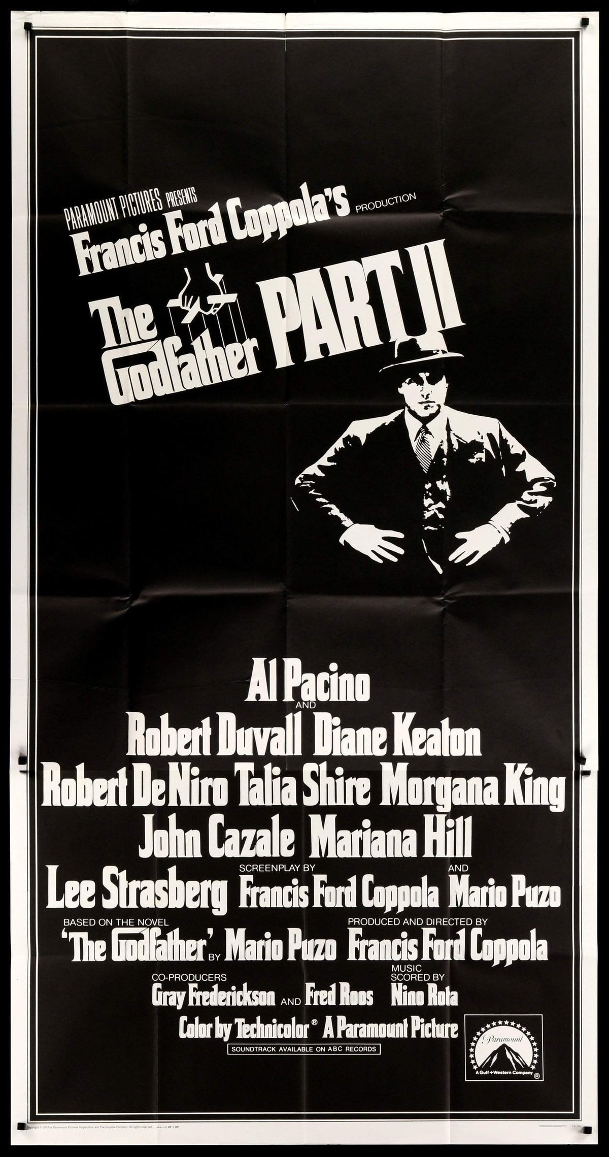 Godfather Part II (1974) original movie poster for sale at Original Film Art