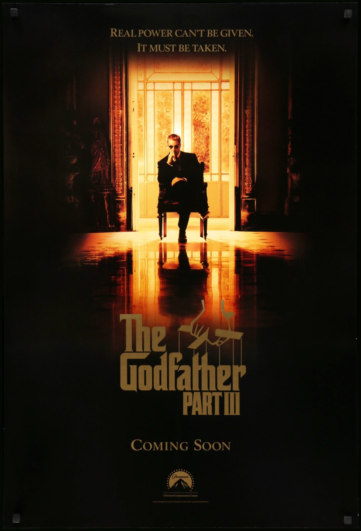 Godfather: Part III (1990) original movie poster for sale at Original Film Art