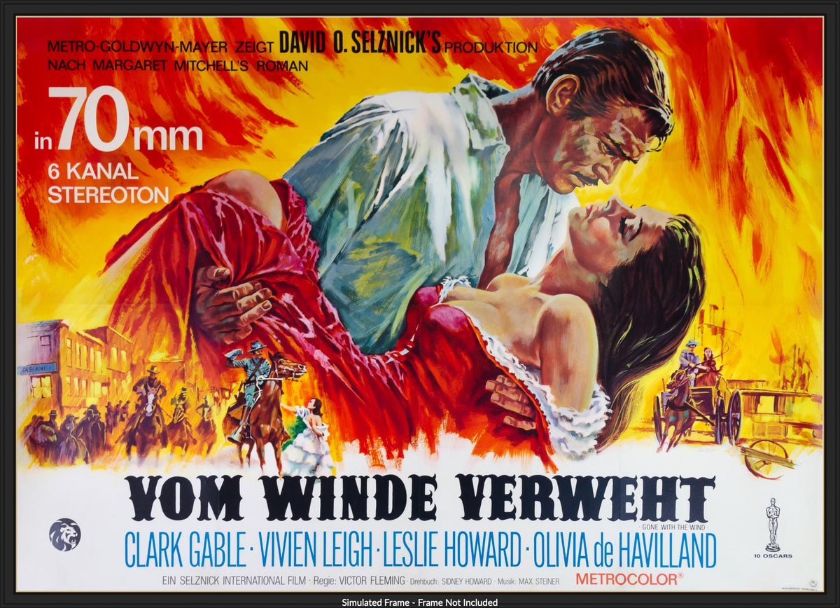 Gone with the Wind (1939) original movie poster for sale at Original Film Art - Vintage Movie Posters