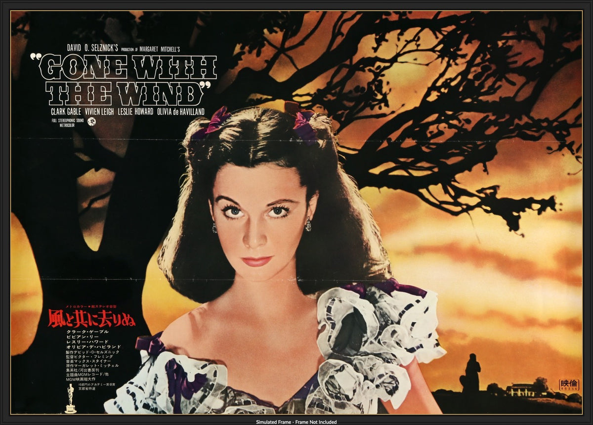 Gone with the Wind (1939) original movie poster for sale at Original Film Art - Vintage Movie Posters