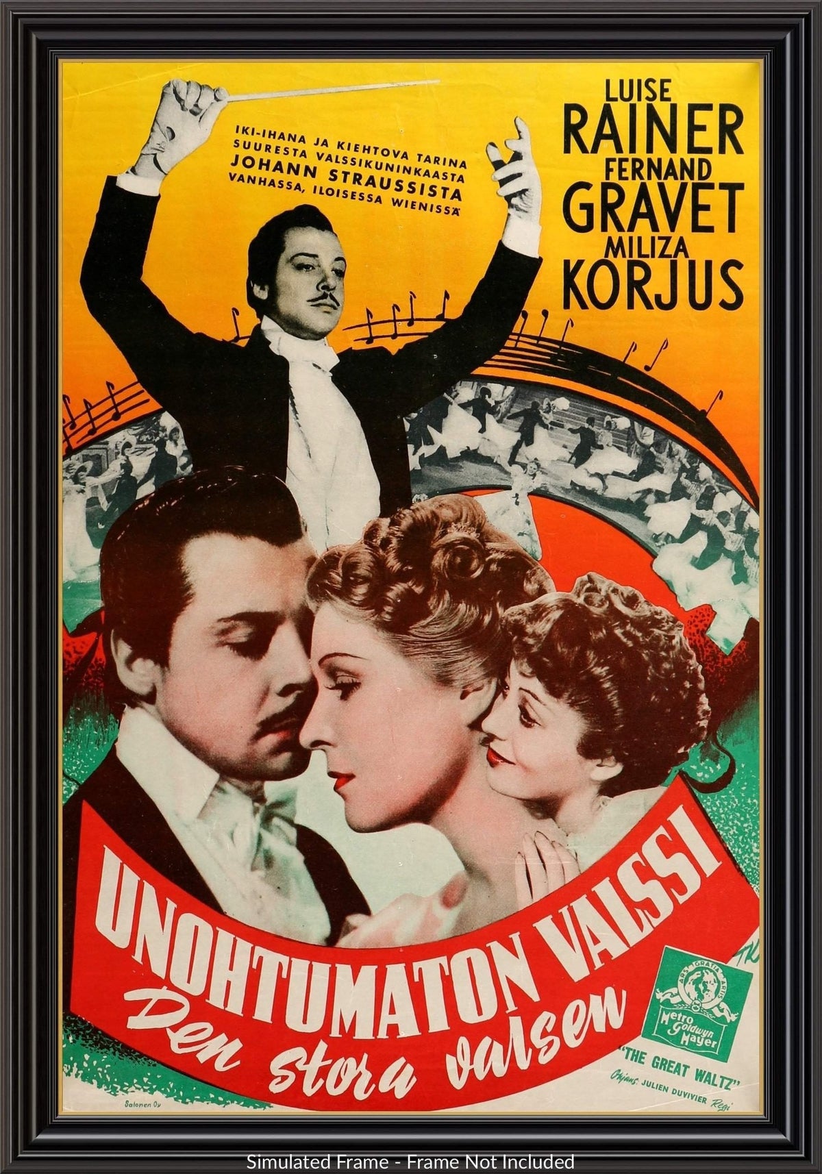 Great Waltz (1938) original movie poster for sale at Original Film Art - Vintage Movie Posters