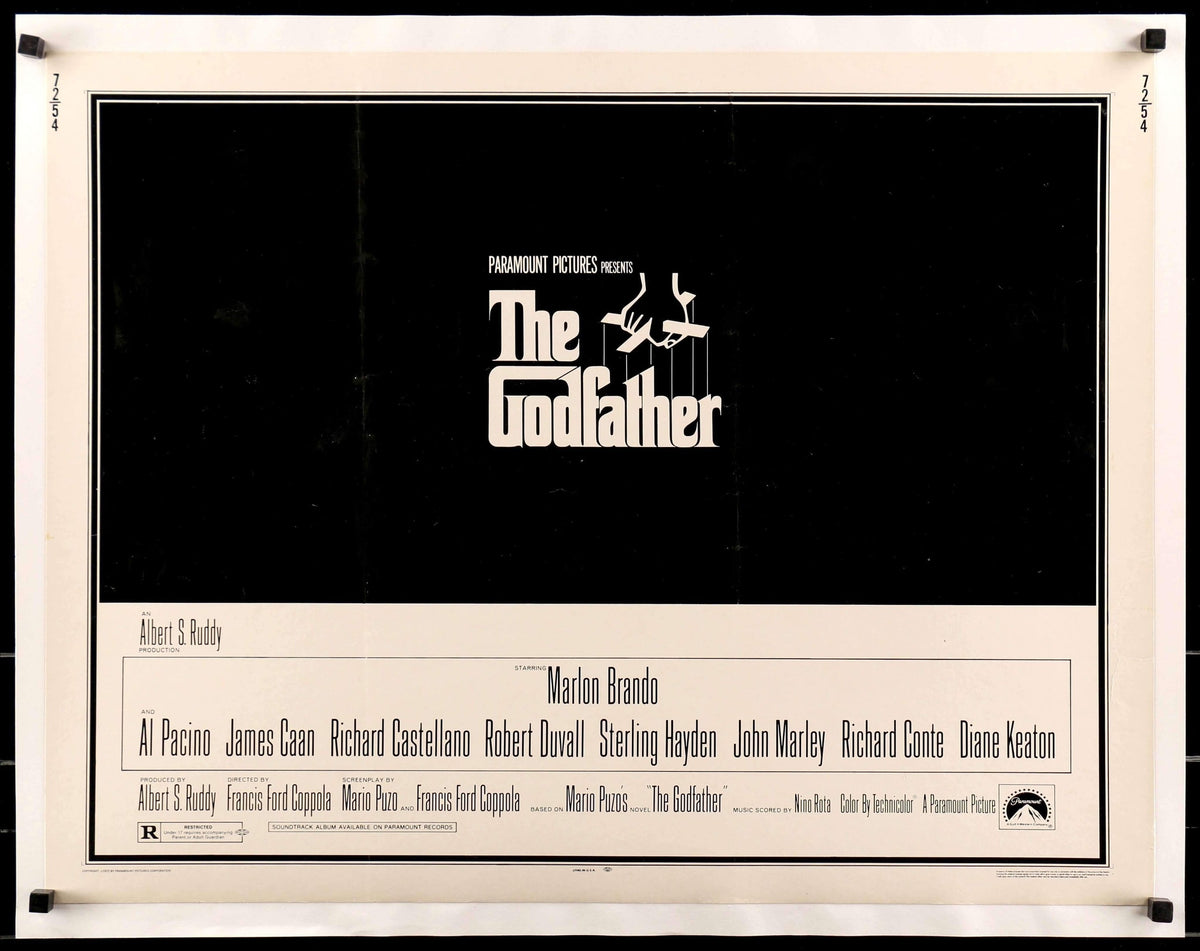 Godfather (1972) original movie poster for sale at Original Film Art - Vintage Movie Posters