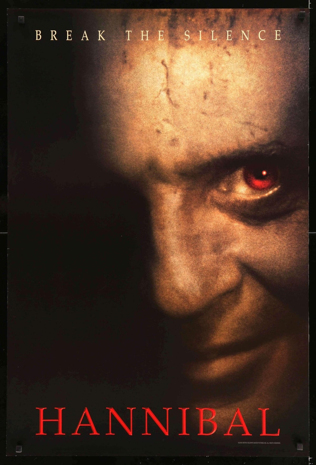 Hannibal (2001) original movie poster for sale at Original Film Art - Vintage Movie Posters
