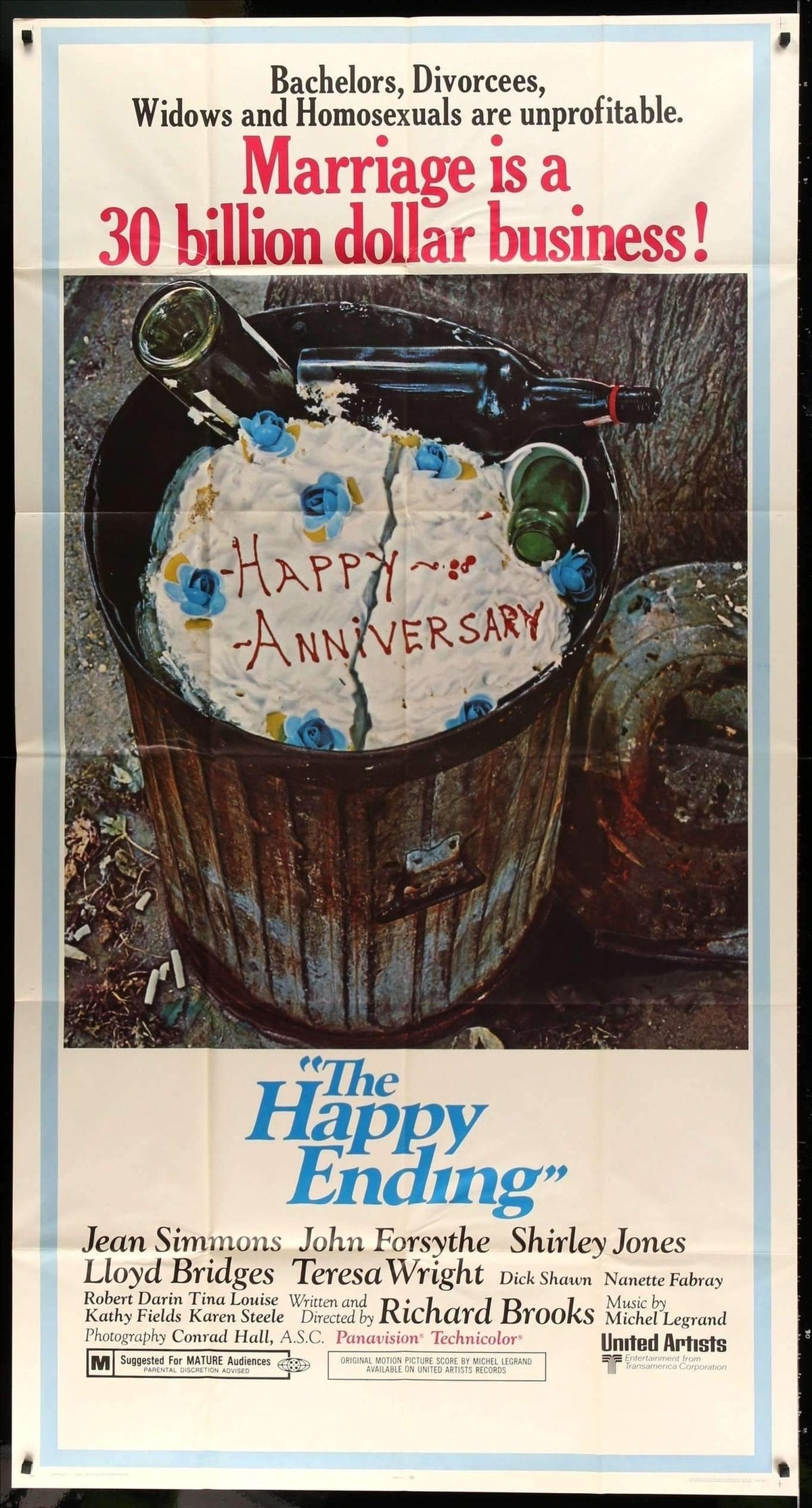 Happy Ending (1969) original movie poster for sale at Original Film Art