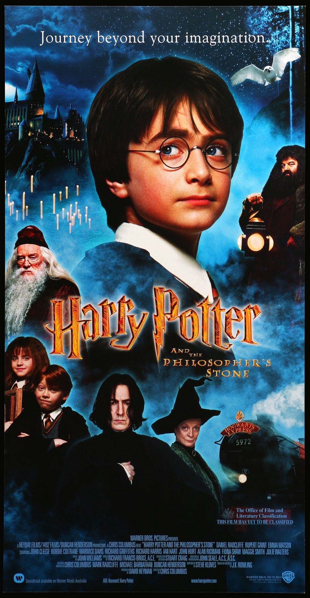 Harry Potter and the Philosopher&#39;s Stone (2001) original movie poster for sale at Original Film Art