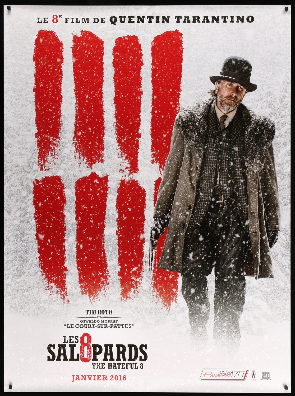 Hateful Eight (2015) original movie poster for sale at Original Film Art
