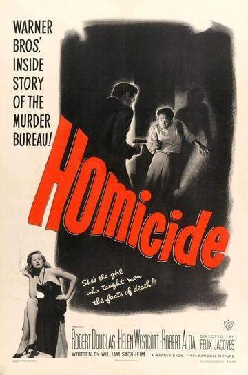 Homicide (1949) original movie poster for sale at Original Film Art - Vintage Movie Posters