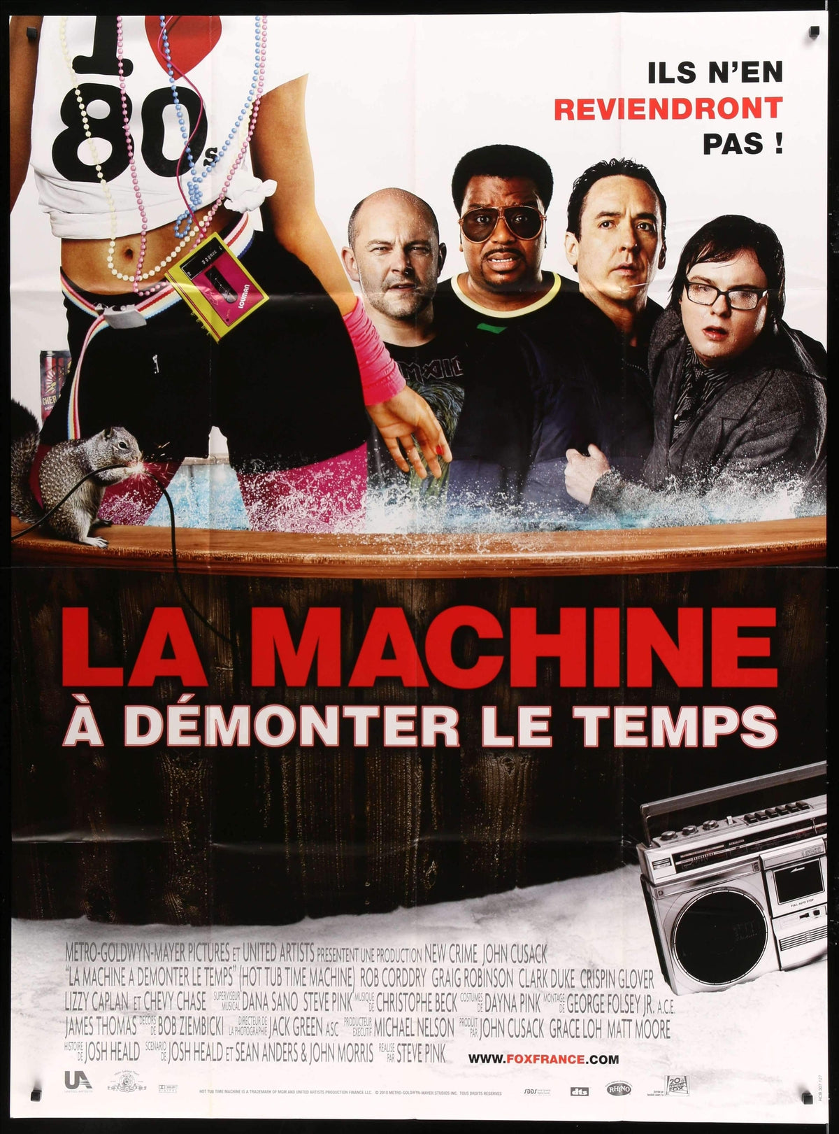 Hot Tub Time Machine (2010) original movie poster for sale at Original Film Art