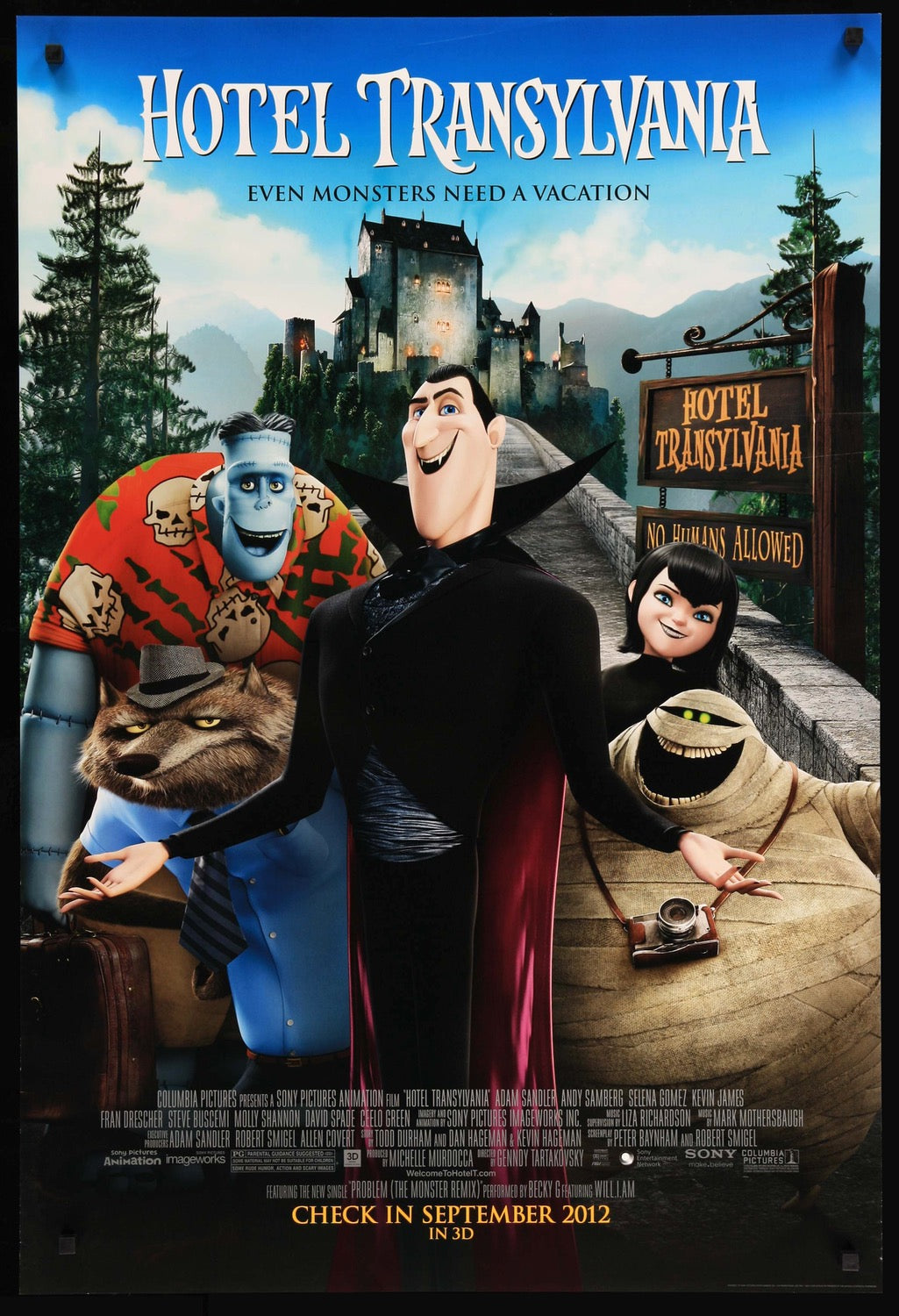 Hotel Transylvania (2012) original movie poster for sale at Original Film Art