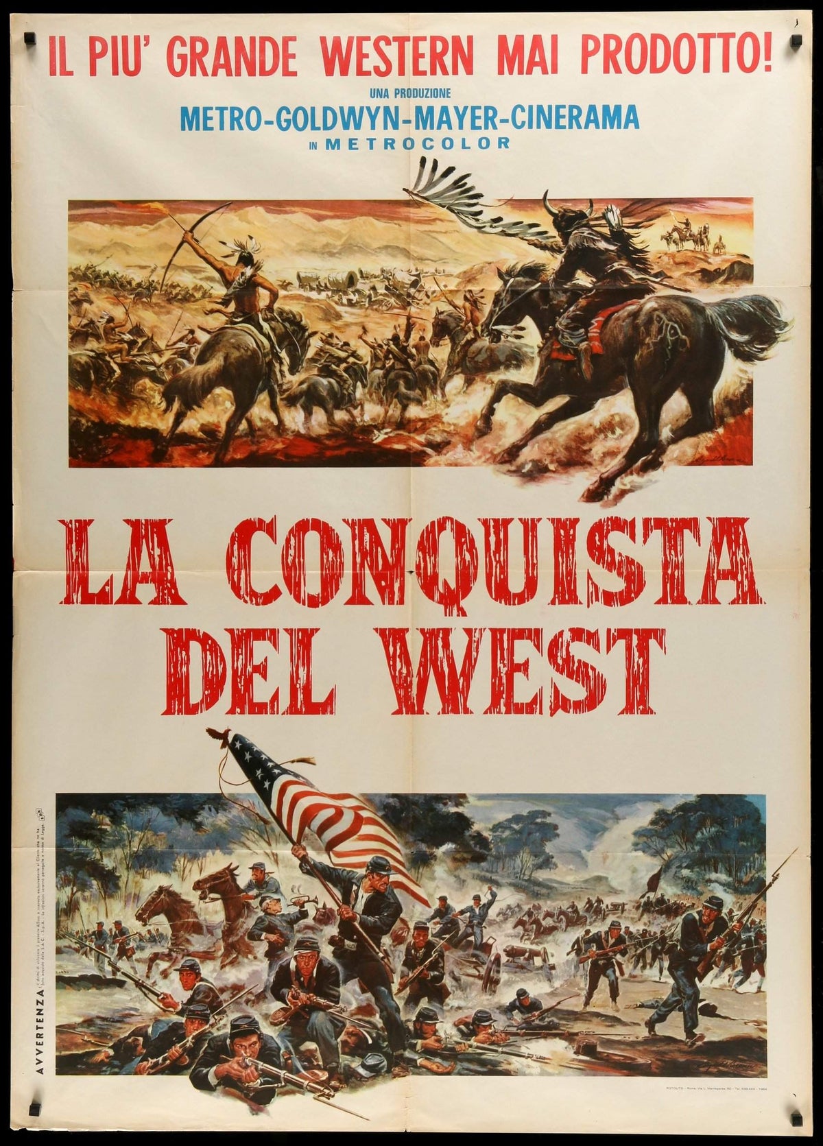 How the West Was Won (1962) original movie poster for sale at Original Film Art - Vintage Movie Posters