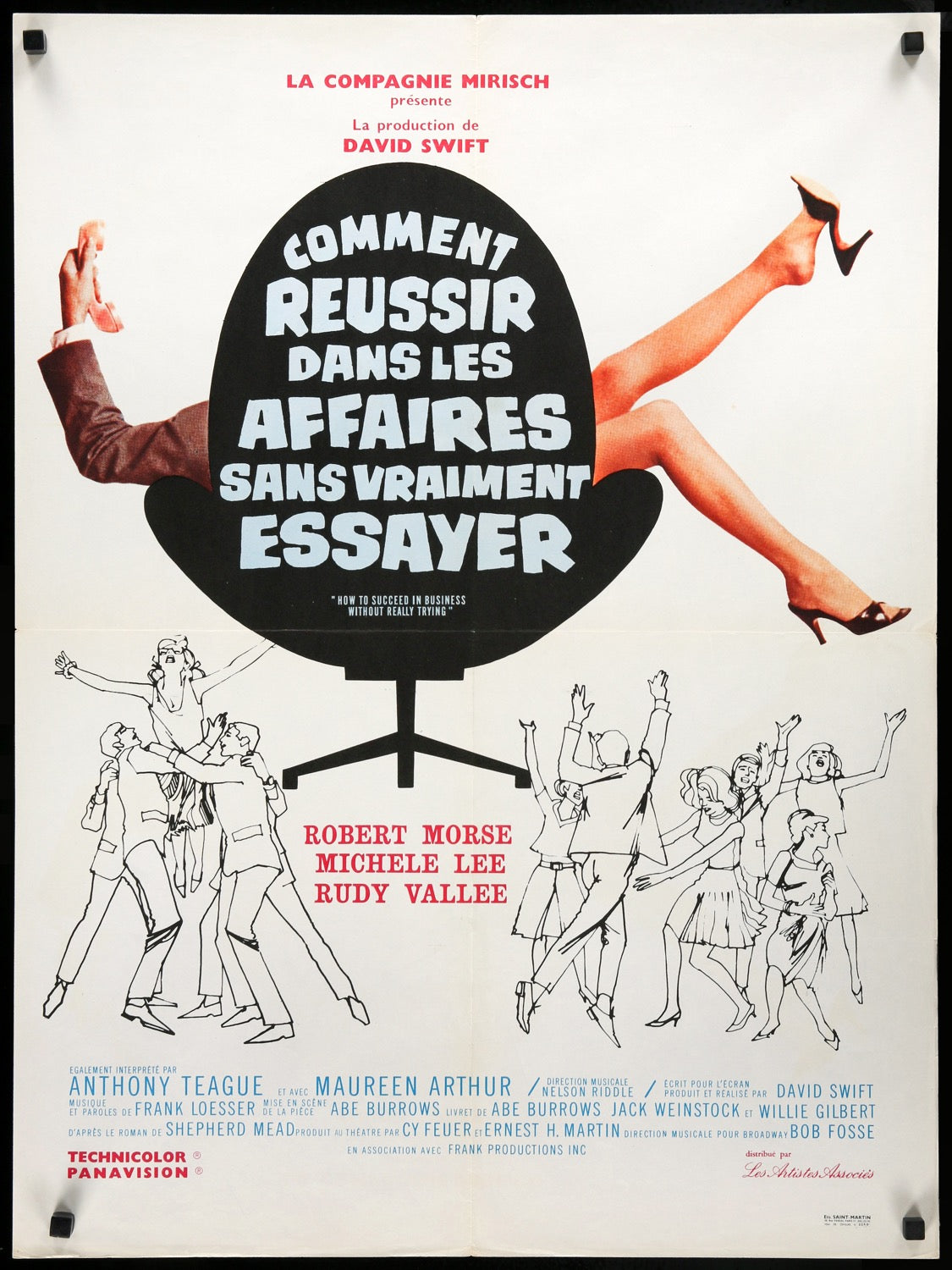 How to Succeed in Business Without Really Trying (1967) original movie poster for sale at Original Film Art