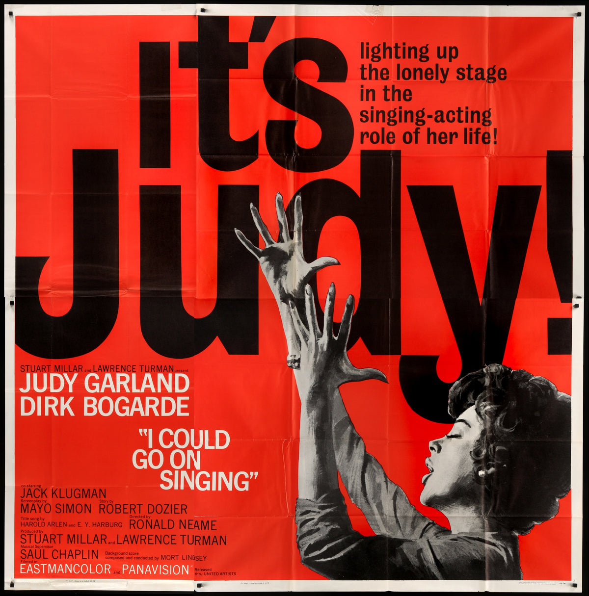 I Could Go On Singing (1963) original movie poster for sale at Original Film Art
