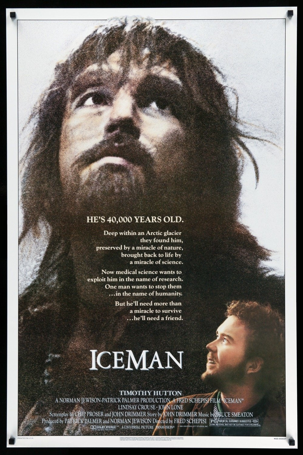 Iceman (1984) original movie poster for sale at Original Film Art