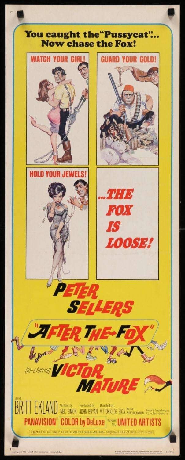 After the Fox (1966) original movie poster for sale at Original Film Art