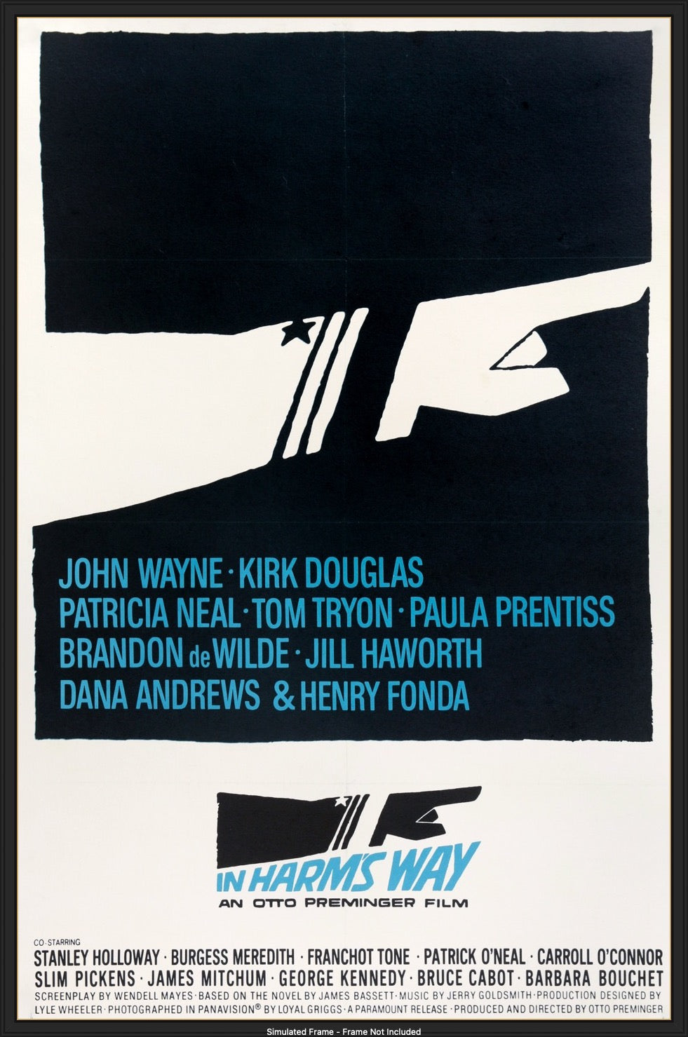 In Harm's Way (1965) original movie poster for sale at Original Film Art - Vintage Movie Posters