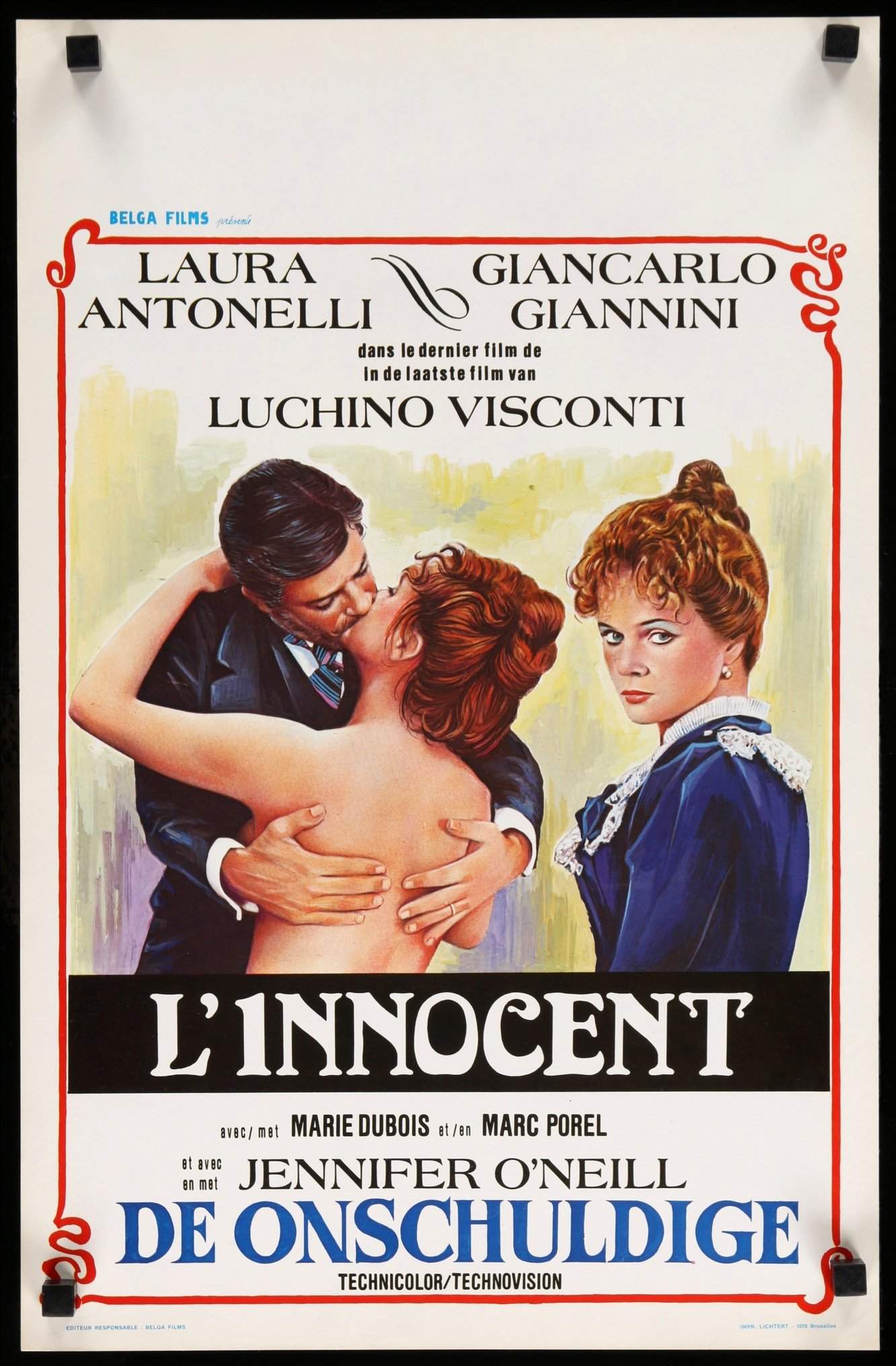 L'innocente (1976) original movie poster for sale at Original Film Art - Vintage Movie Posters