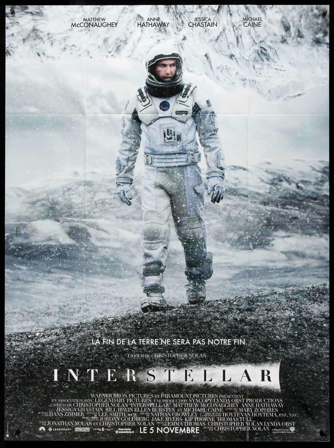 Interstellar (2014) original movie poster for sale at Original Film Art - Vintage Movie Posters