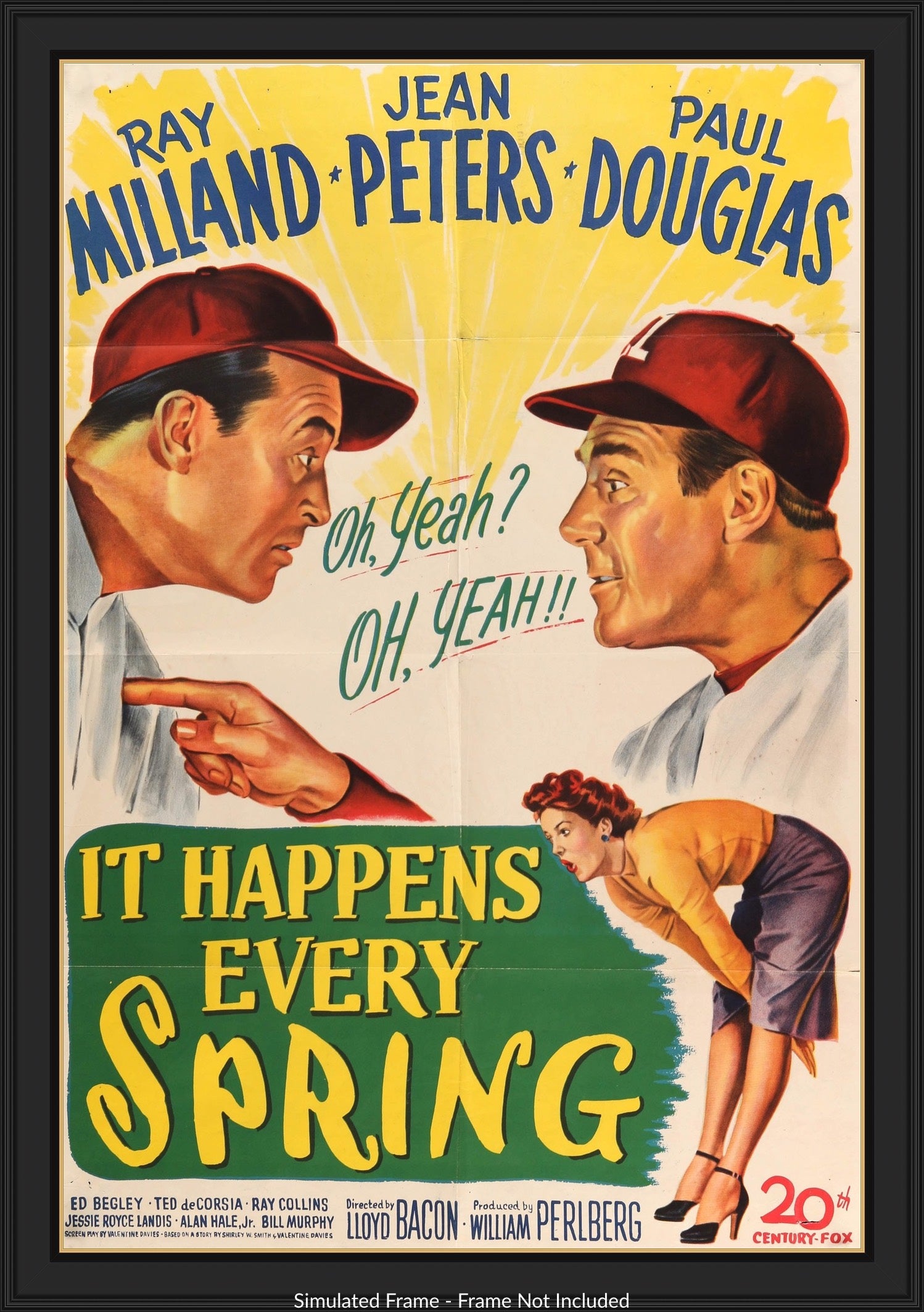 It Happens Every Spring (1949) original movie poster for sale at Original Film Art
