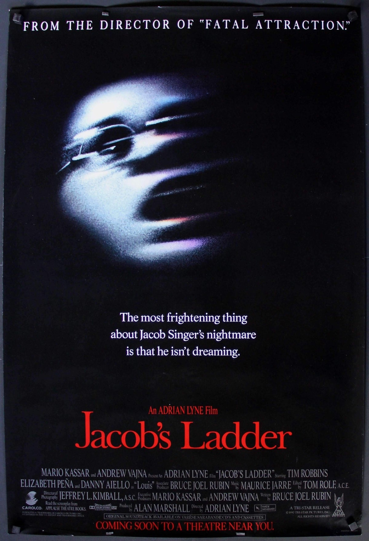 Jacob&#39;s Ladder (1990) original movie poster for sale at Original Film Art