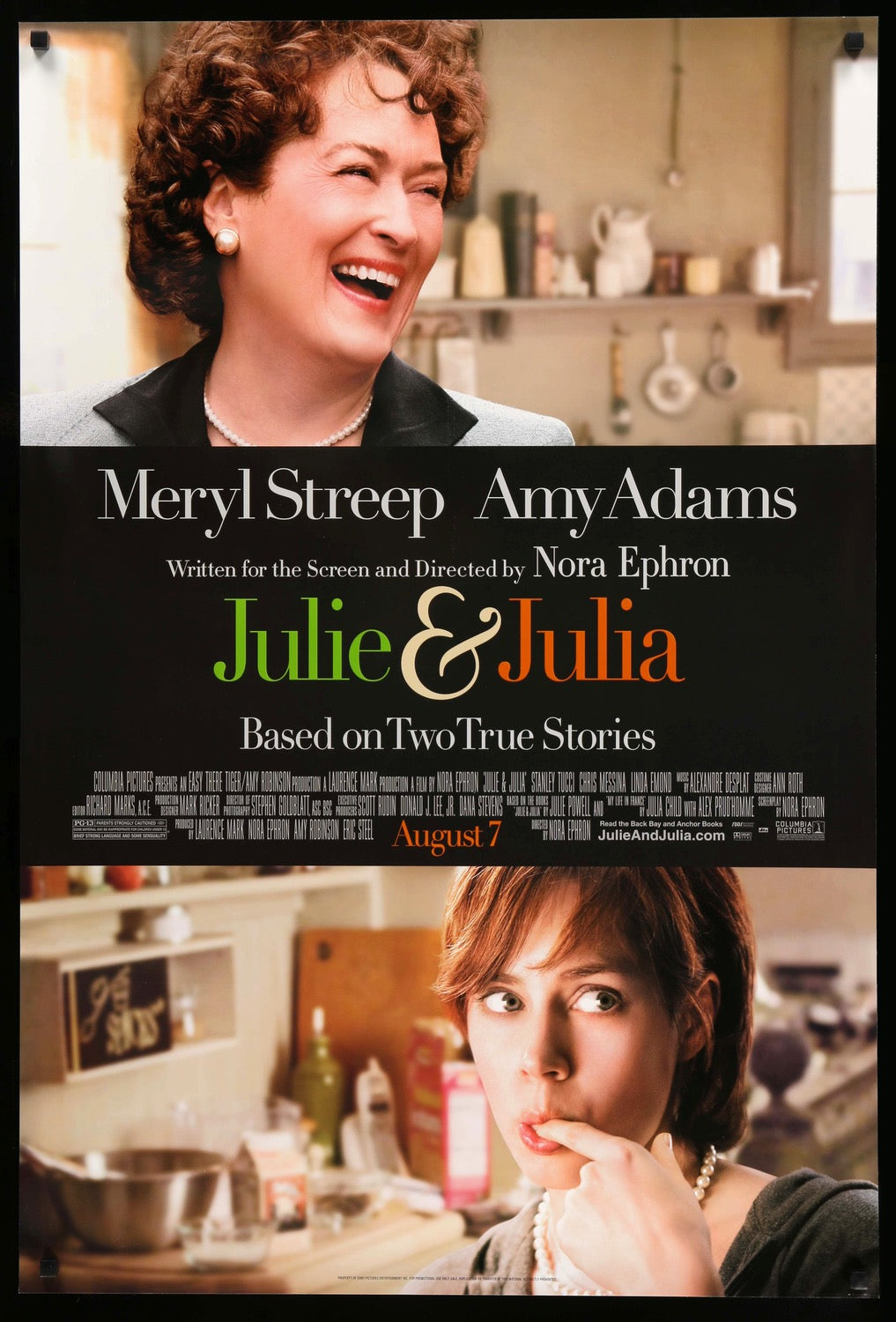 Julie &amp; Julia (2009) original movie poster for sale at Original Film Art - Vintage Movie Posters