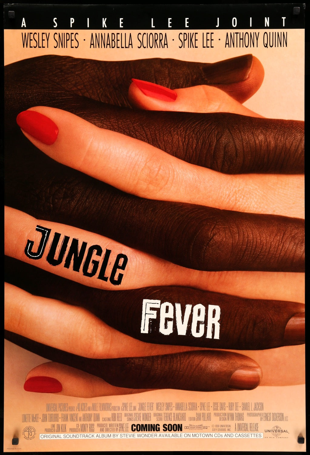 Jungle Fever (1991) original movie poster for sale at Original Film Art