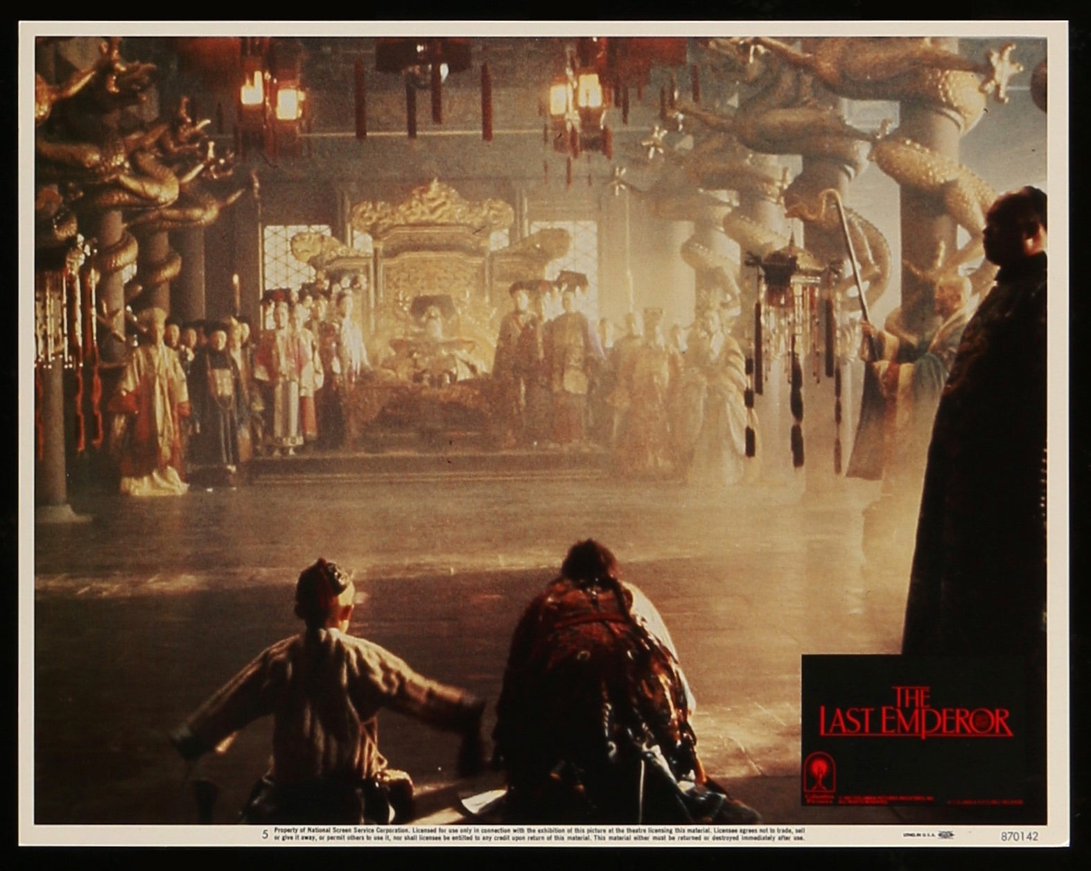Last Emperor (1987) original movie poster for sale at Original Film Art - Vintage Movie Posters
