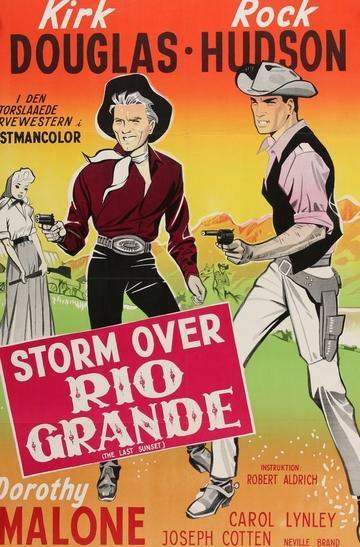 Last Sunset (1961) original movie poster for sale at Original Film Art - Vintage Movie Posters