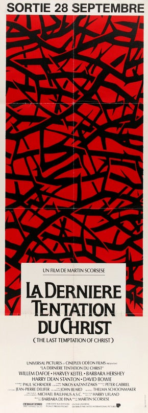 Last Temptation of Christ (1988) original movie poster for sale at Original Film Art - Vintage Movie Posters