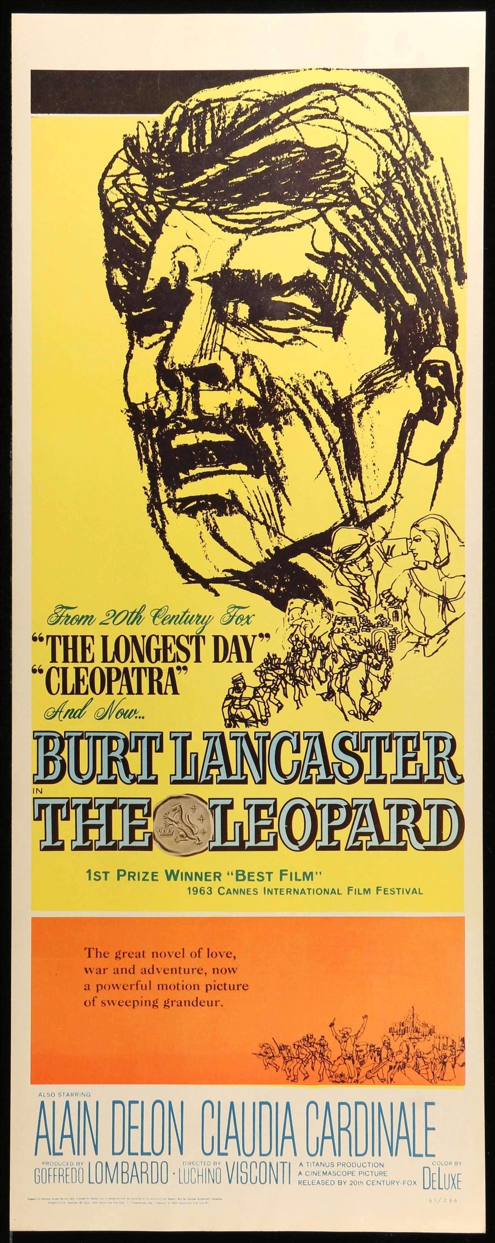 Leopard (1963) original movie poster for sale at Original Film Art
