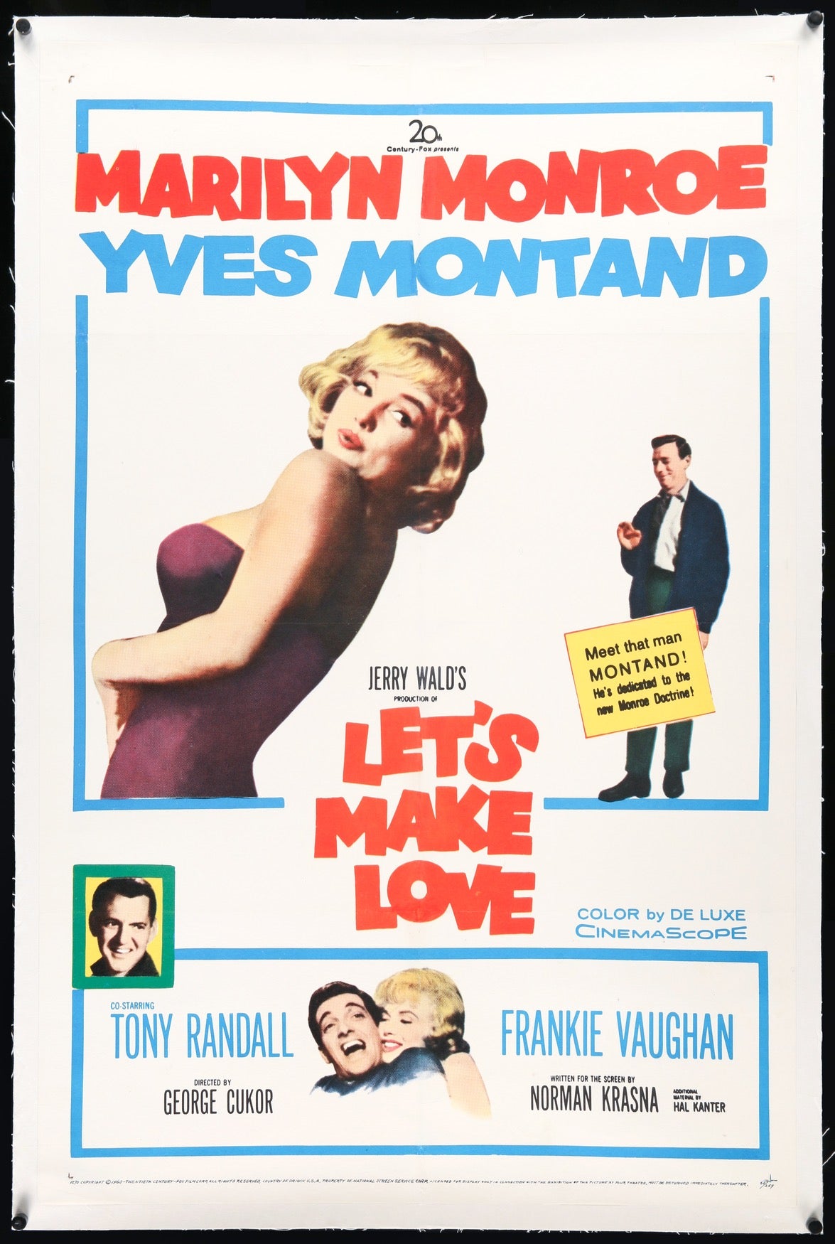 Let&#39;s Make Love (1960) original movie poster for sale at Original Film Art