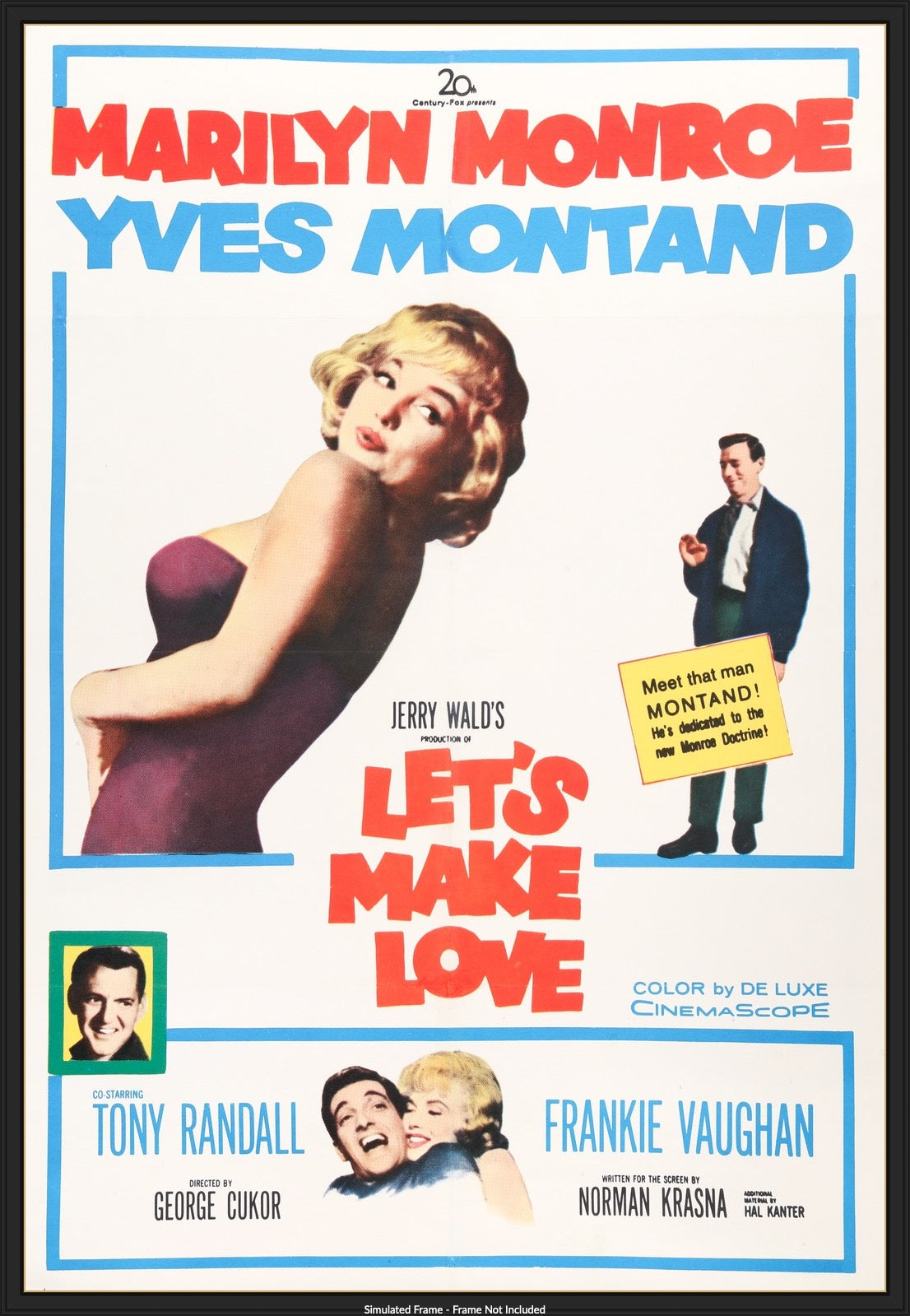 Let's Make Love (1960) original movie poster for sale at Original Film Art