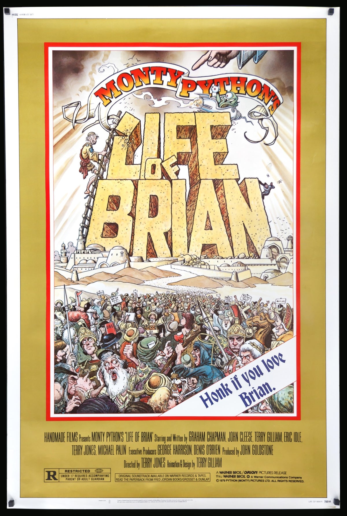 Life of Brian (1979) original movie poster for sale at Original Film Art