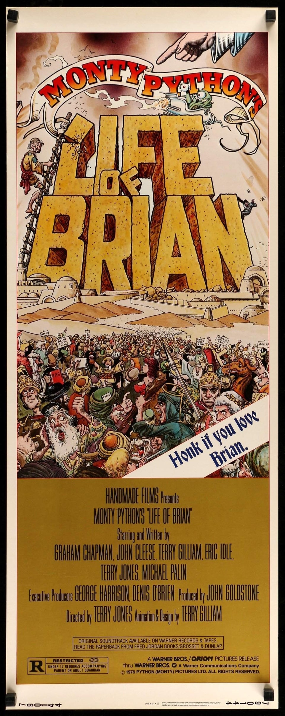 Life of Brian (1979) original movie poster for sale at Original Film Art